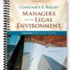 Test Bank for Managers and the Legal Environment Strategies for the 21st Century 7th Edition by Bagley