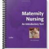 Test Bank for Maternity Nursing An Introductory Text 11th Edition by Leifer