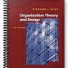 Test Bank for Organization Theory and Design 9th Edition by Daft