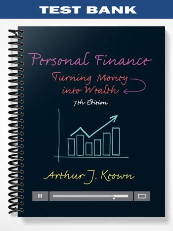 Test_Bank_for_Personal_Finance_Turning_Money_into_Wealth_7th_Edition_by_Keown Test_Bank_for_Personal_Finance_Turning_Money_into_Wealth_7th_Edition_by_Keown