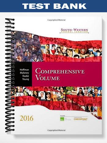 Test_Bank_for_South Western_Federal_Taxation_2016_Comprehensive_39th_Edition_by_Hoffman