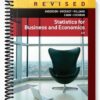 Test Bank for Statistics for Business & Economics Revised 12th Edition by Anderson
