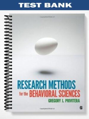 Test_Bank_for_Statistics_for_the_Behavioral_Sciences_1st_Edition_by_Privitera