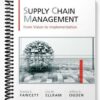 Test Bank for Supply Chain Management From Vision to Implementation 1st Edition by Fawcett