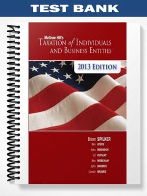 Test_Bank_for_Taxation_of_Individuals_4th_Edition_by_Spilker