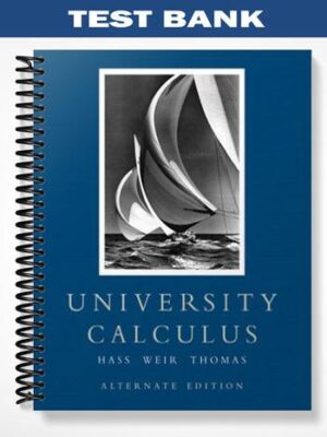Test_Bank_for_University_Calculus_1st_Edition_by_Hass