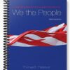 Test Bank for We The People A Concise Introduction to American Politics 9th Edition by Patterson