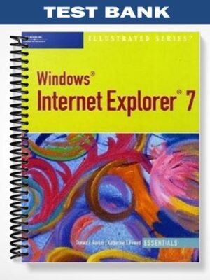 Test_Bank_for_Windows_Internet_Explorer_7_Illustrated_Essentials_1st_Edition_by_Barker