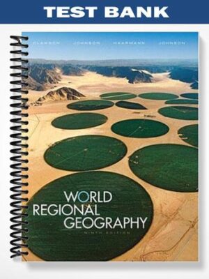 Test_Bank_for_World_Regional_Geography_9th_Edition_by_Clawson